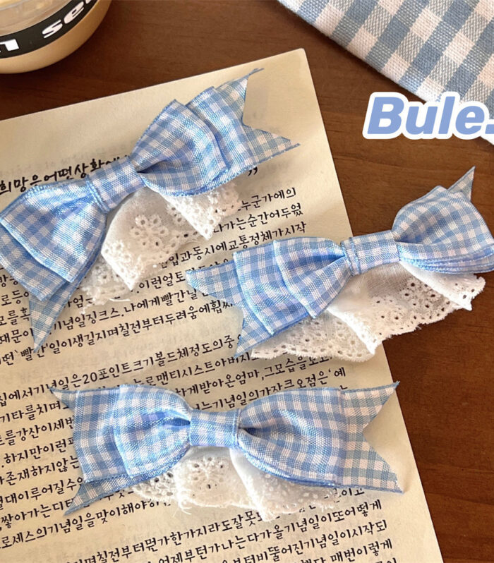 Dentelle Hair clips (02 pièces)